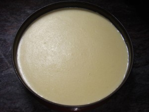 Pastel tres chocolates - preparación 6